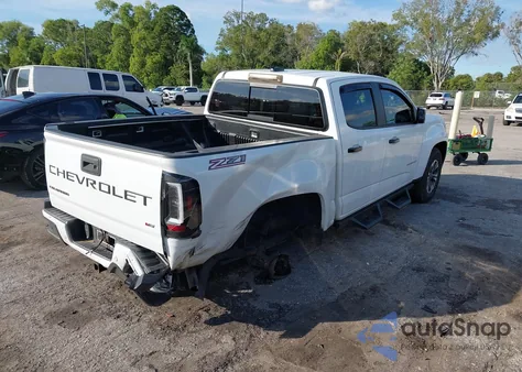 2022 Chevrolet Colorado 2Wd Short Box Z71 из США, поврежденный, VIN 1GCGSDEN6N1203349